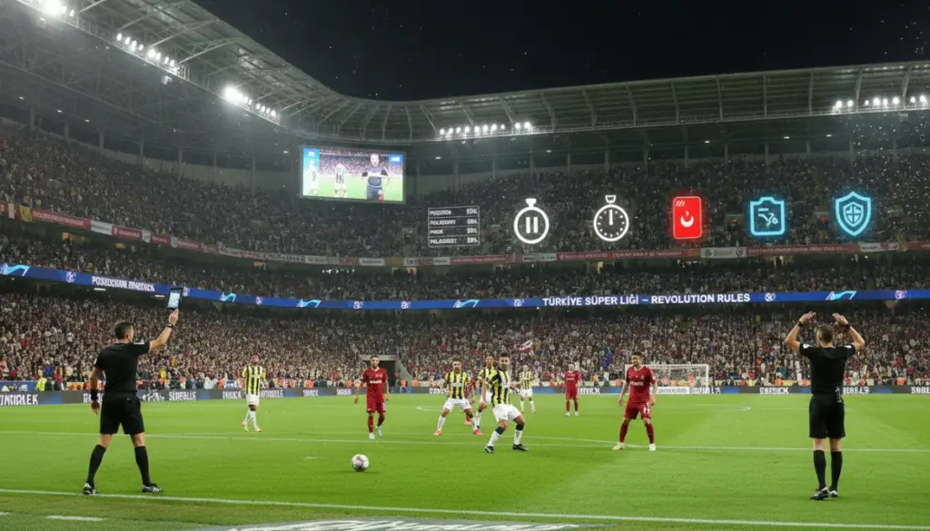 Süper Lig’de Tempoyu Artıracak 11 Yeni Kural Nedir?