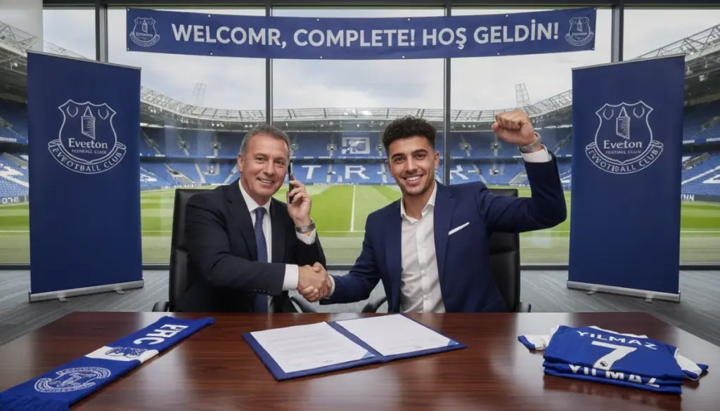 İstanbul ve Everton Arasında Barış Alper Görüşmesi